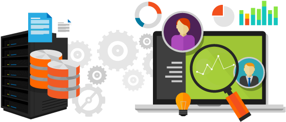 B2b Clipart Process Chart - Data Integration Png (600x400)