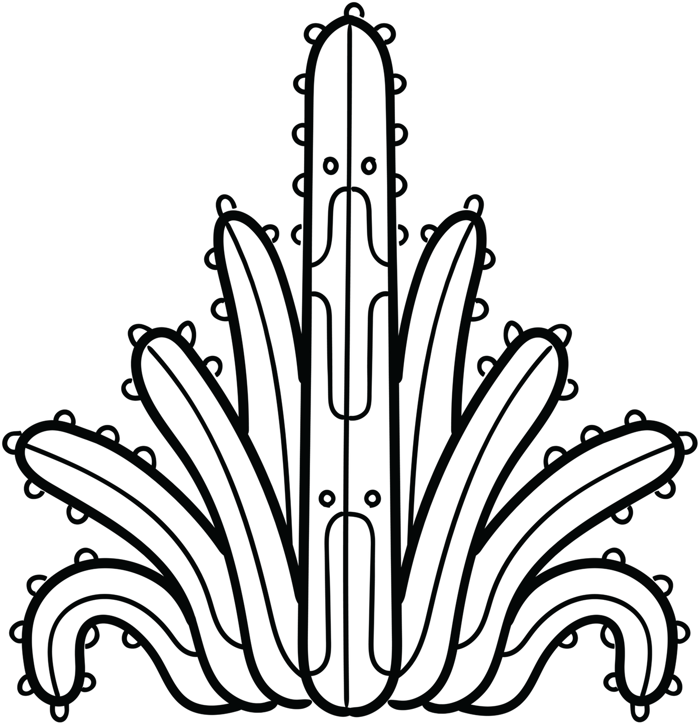 Pan Dulce The Name For A Variety Of Mexican Pastries - Line Art (1800x1800)