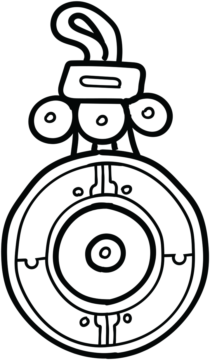 Mal De Ojo It's A Superstition In Traditional Mexican - Line Art (1800x1800)