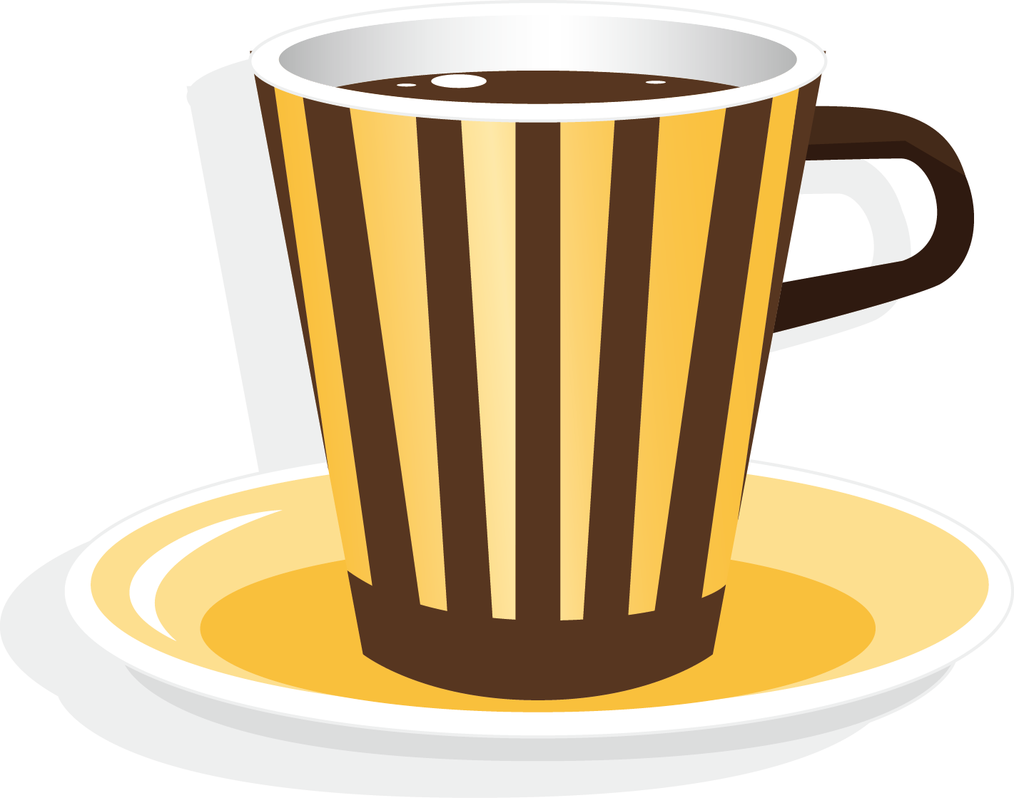 Coffee Cup Vector Free (1421x1119)