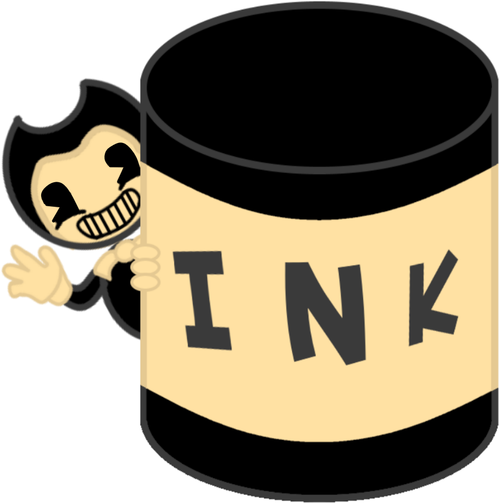 Bendy's Ink Barrel By Domobfdi Bendy's Ink Barrel By - Cartoon (1000x1000)