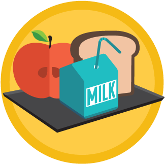 Beverage, Breakfast, Coffee, Cup, Drink, Food, Tea - School Breakfast Icon (375x375)