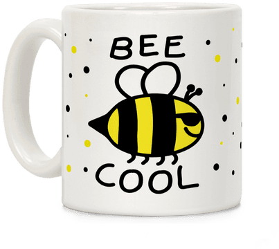 Bee Cool Coffee Mug - Mug (484x484)