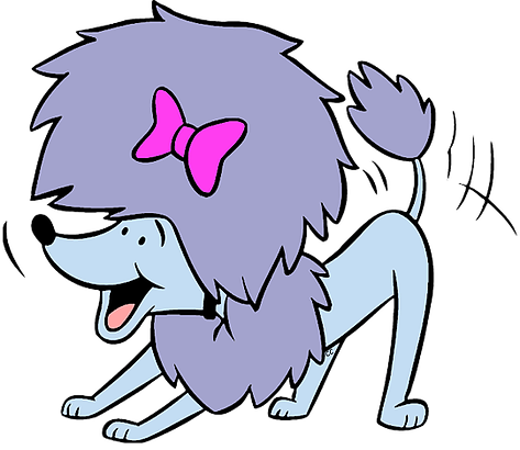 Cleo - Clifford The Big Red Dog Characters (473x410)