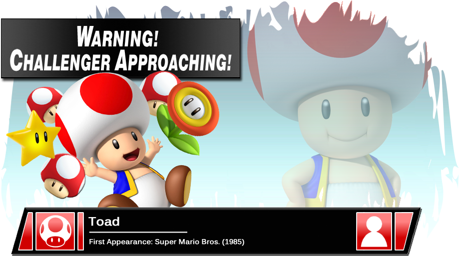 Toad By Pixiy - Super Smash Bros Ridley (946x541)