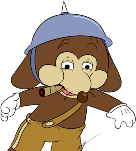 Crawl Back In Your Hole, You Bloody Jerry - Cuphead Werner Werman Meme (500x525)