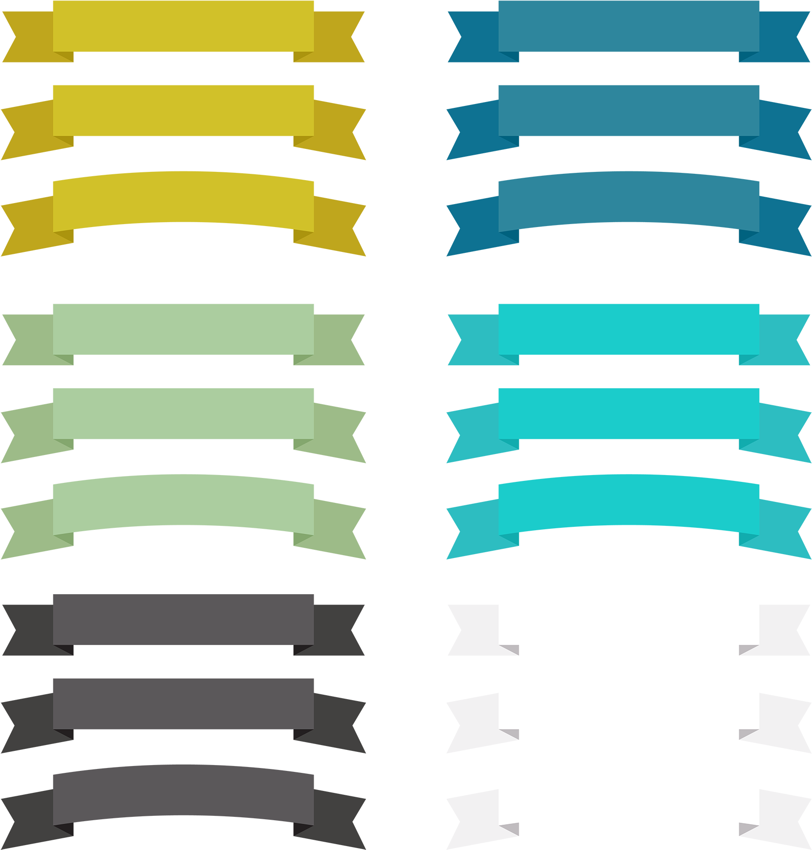 Paper Ribbon Banner Clip Art - Ribbon (1867x2000)