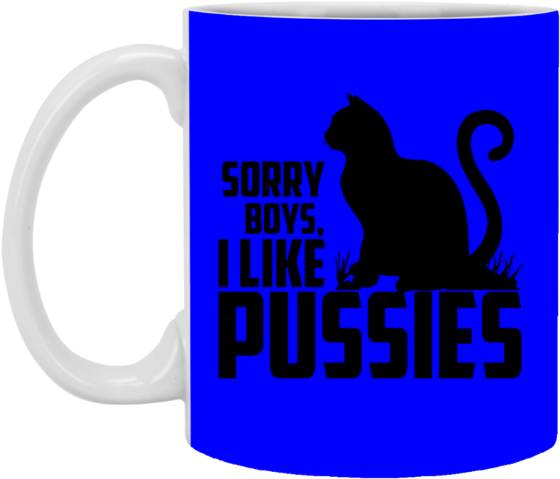 Sorry Boys, I Like Pussies Mug - Librarian (800x800)