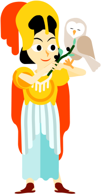 Greek Gods Animated Stickers Messages Sticker-5 - Greek Mythology (408x408)