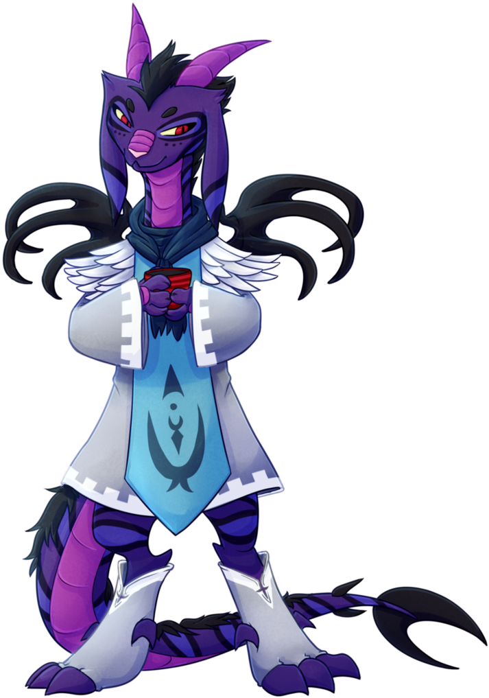 Azoth's Favorite Tea Is By Kyttias - Digital Art (766x1043)