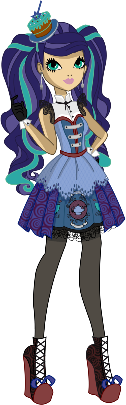 Hat-tastic Tea Party By Starfirerencarnacion - Tea Party (500x1597)