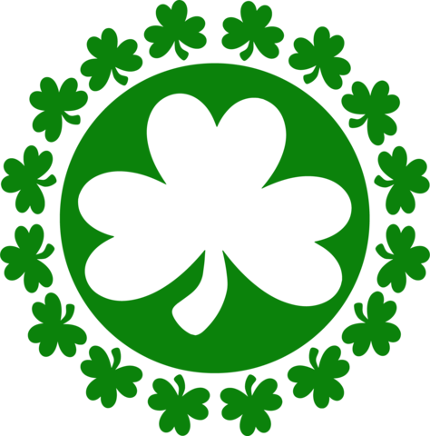 Irish Shamrock - Charleston Shirt Factory & Signs (474x480)