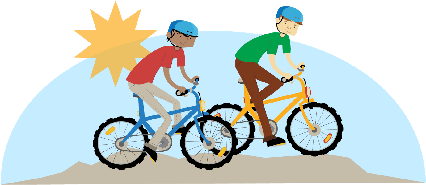 High School Students Cycling - Road Bicycle (1600x900)