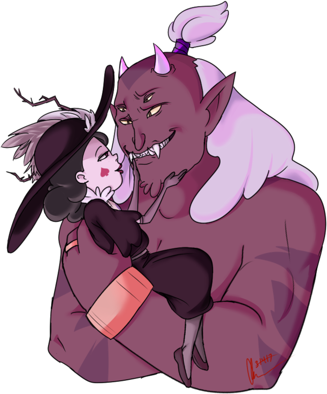 Monster Love By Tigress Cherry Tea - Star Vs The Forces Of Evil Eclipsa's Husband (823x971)