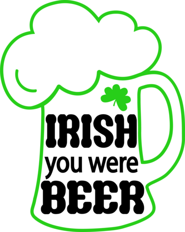 Irish You Were Beer-2 - Irish You Were Beer-2 (382x480)