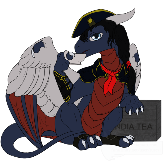 Tea Time By Ruscsi - Cartoon (600x569)