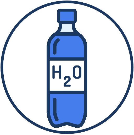 Bottled Water Smart Packaging By Water Io Clipart - Bottled Water Clip Art (512x514)