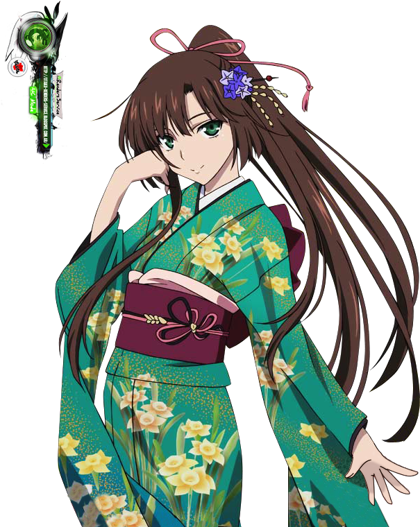Strike The Blood Kirasaka Sayaka Kawaiii Yukata By - Strike The Blood Sayaka (640x765)
