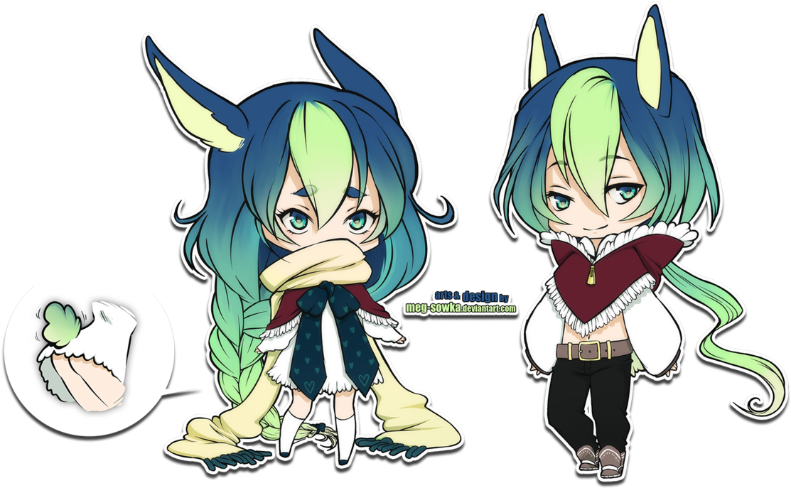 Free Anime Chibi Girl And Boy - Anime Twins Boy And Girl (1135x703)