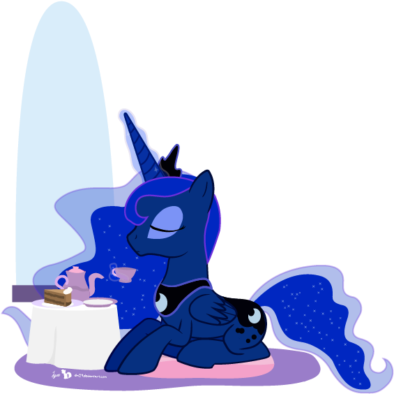 Tea In The Parlour By Dm29 - Tea (570x600)