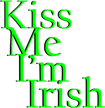 Kiss Me I'm Irish T-shirt - Parallel (480x480)