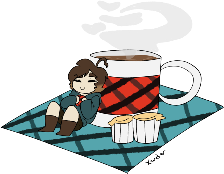 [gift] Coffee Kid By Detectivestali - Illustration (998x801)