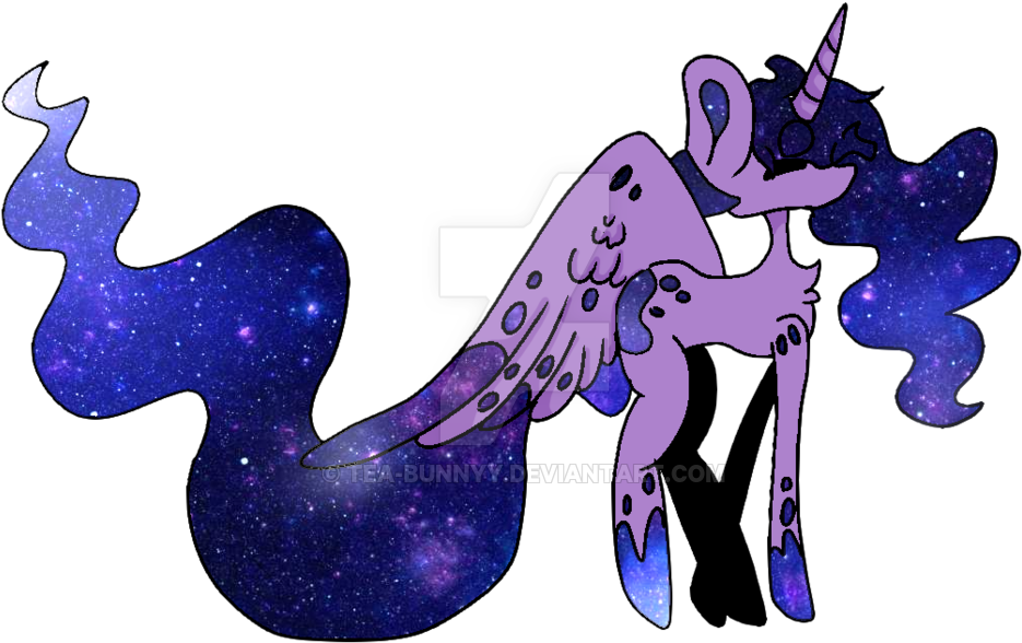 Galaxy By Tea-bunnyy - Cartoon (1024x642)