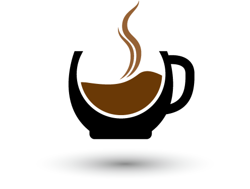 Coffee Espresso Tea Cafe Logo - Abstract Coffee Mugs (624x584)