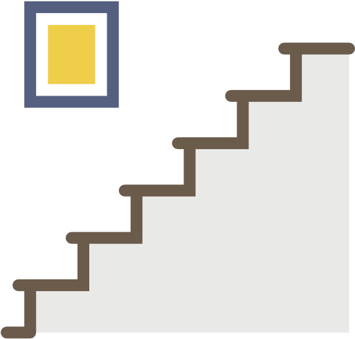 Stairs Free Icon - Cleaning Staircase Icon (512x512)