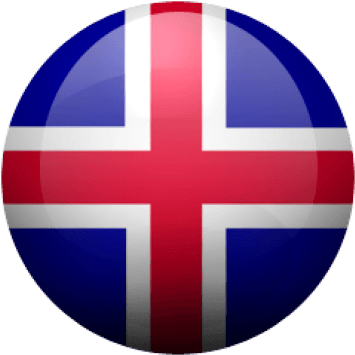 Iceland Flag Button (380x380)