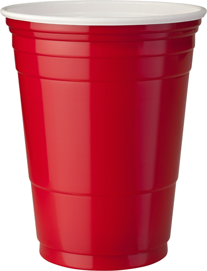 Red Solo Cup Last Year, A Star High School Athlete - 4 Pack Of Vinyl Decal Stickers For Disposable Cups (411x536)