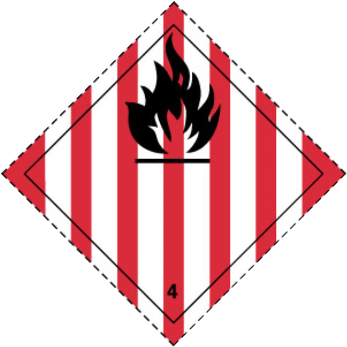 Flammable Solid Label (698x718)