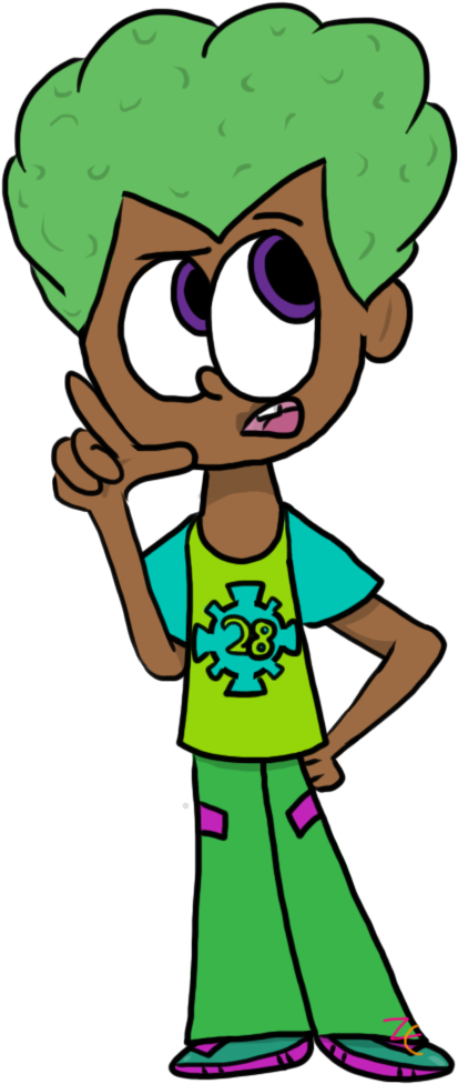 Humanized Shoccoli By Zootycutie - Deviantart Grossery Gang (750x1000)