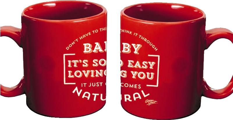 George Strait Red It Just Comes Natural Coffee Mug - George Strait (800x800)