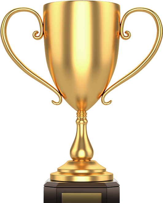 Photo Golden Cup Png Image - Gold Trophy Png (542x660)