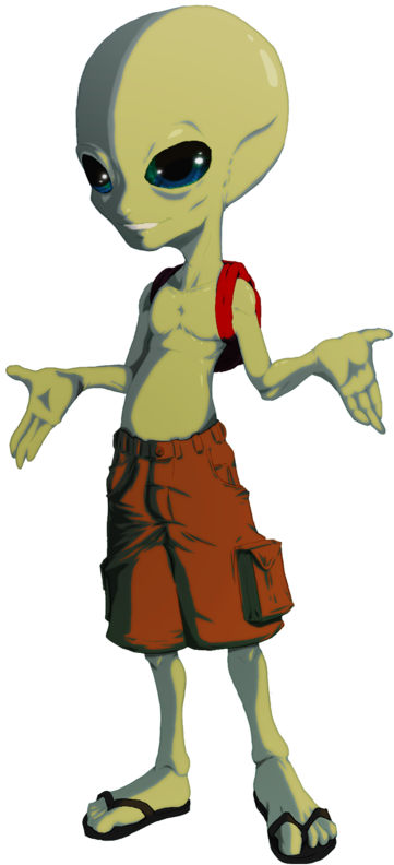 Paul By Toviorogers - Paul Alien Png (600x810)