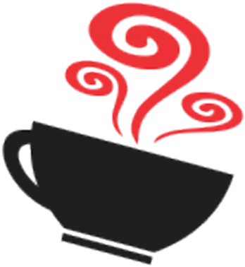 Red Tea Manga - Rotes Tee Manga Logo Grußkarte (400x400)