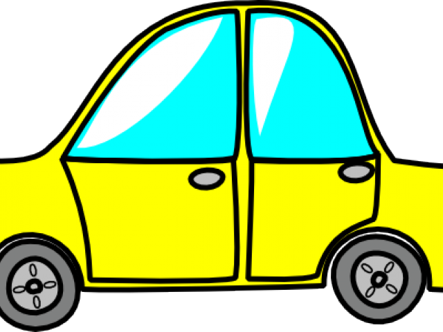 Vehicle Clipart Simple Car - Car Clipart On Transparent Background (640x480)