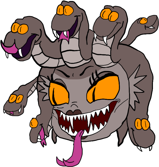Cupheadvania ~ Medusa By Fahad-lami - Cartoon (800x800)