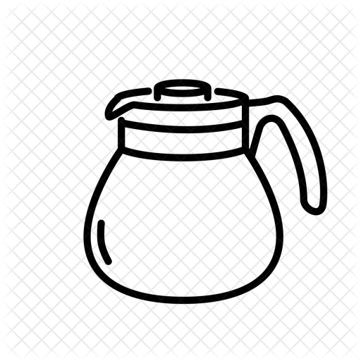 Coffee, Equipment, Teapot, Poorover, Drink Icon - Hario (512x512)