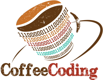 Coffee Coding Coffee Shop Logo Design Gallery Inspiration - Pbk Feeling Nauti Ships Wheel Accent Throw Pillow 10 (400x400)