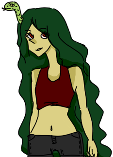 Medusa Is The Great Great Etc - Cartoon (250x500)