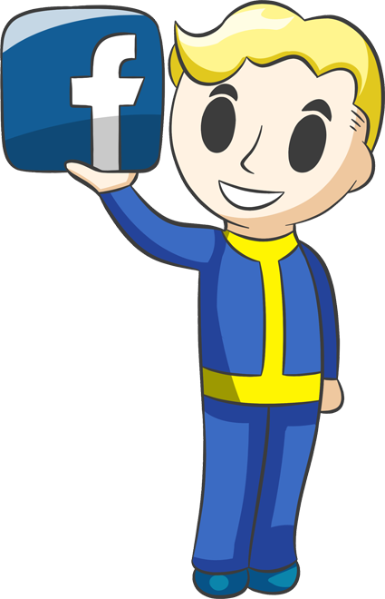 Facebook Fallout 4 Chibi By Stacona - Cartoon (425x660)