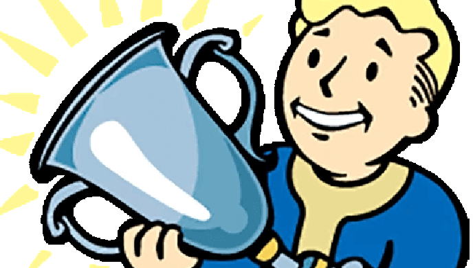 Trophy List Fallout 4 - Vault Boy Transparent Gif (688x390)