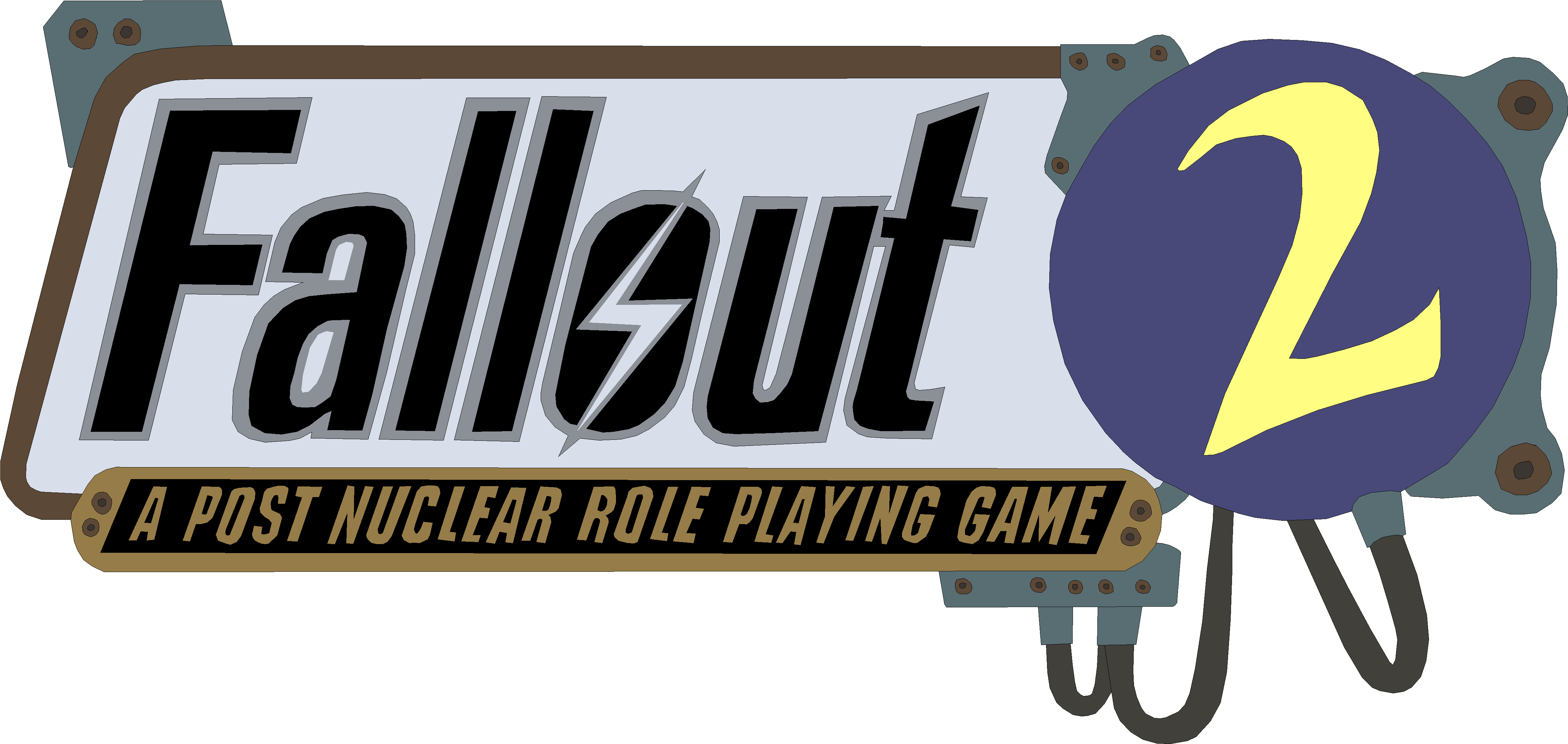 Fallout Clipart Fallout 2 - Fallout 2 Render (5000x3498)