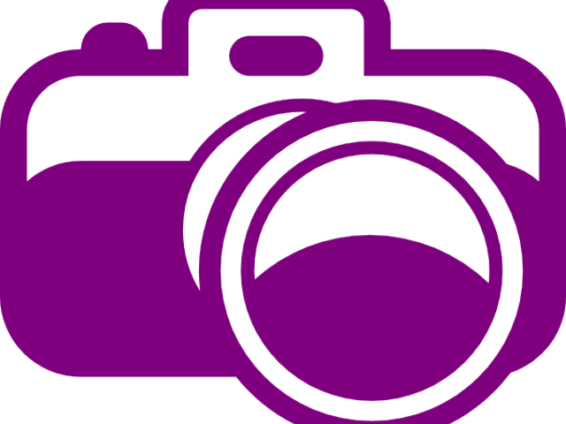 Photo Camera Clipart Purple Camera - Camera Clip Art (640x480)