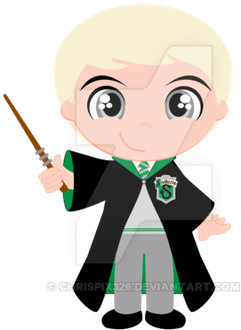 Draco Malfoy Clipart 2 By Victoria - Ron Weasley Clipart (350x350)