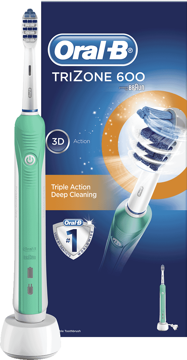 Oral-b Trizone 600 Electric Toothbrush - Oral B Trizone 600 (1200x1200)