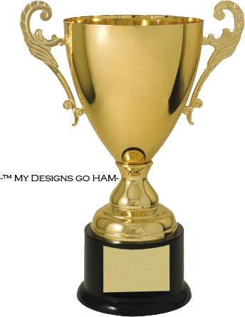 Gold Trophy - Petty Of The Year Award (344x446)