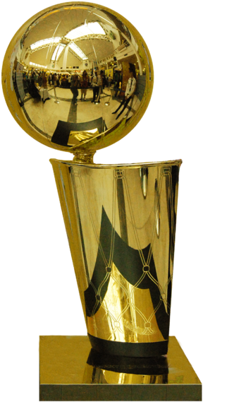 Nba Trophy - Nhl Vs Nba Ratings (415x600)